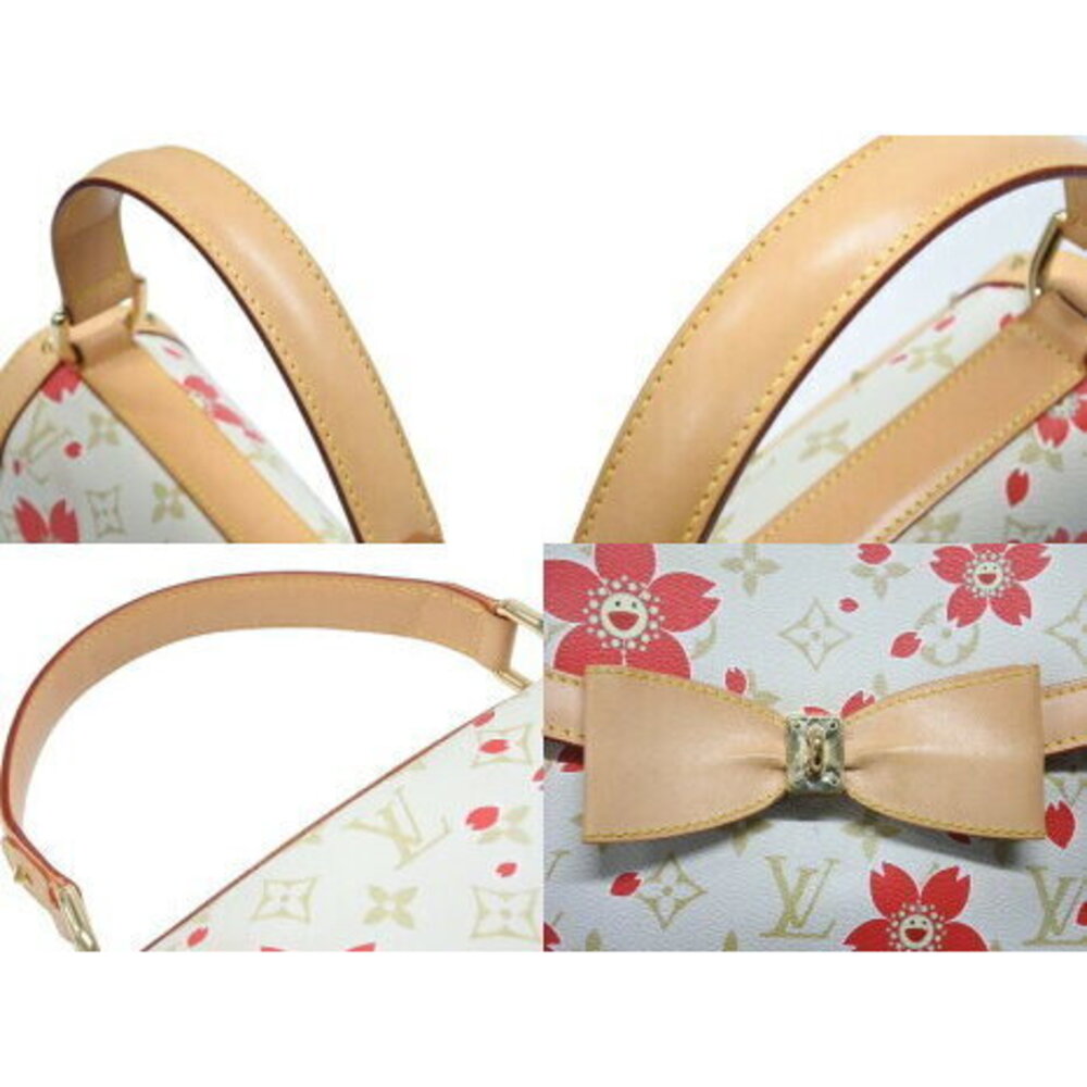 Louis Vuitton Sac Retro handbag Cherry Red Blossom by Takashi Murakami - Picture 6 of 8